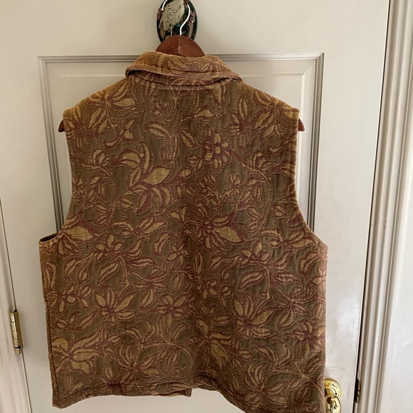 NWT IVY SLEEVELESS VEST WITH COLLAR AND POCKETS-L - Picture 6 of 11